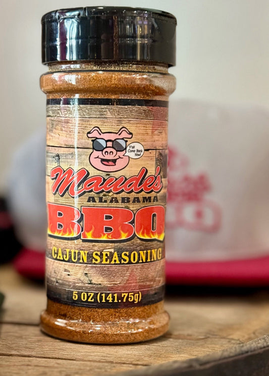 Maude's Alabama BBQ Cajun Seasoning - Authentic Blend for Spicy Delights!