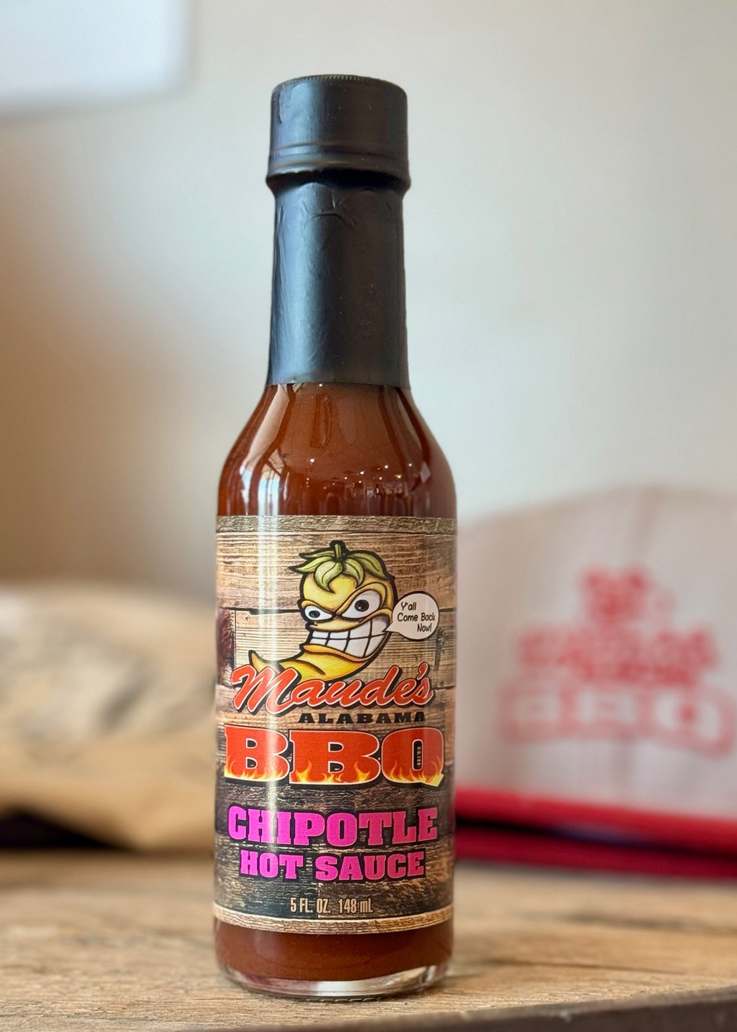 Maude's Alabama BBQ Chipotle Hot Sauce