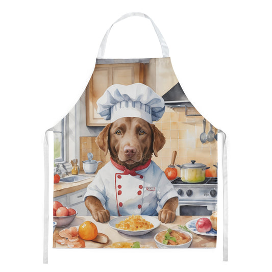Chesapeake Bay Retriever The Chef Apron – Artist-Designed Kitchen, BBQ & Craft Apron