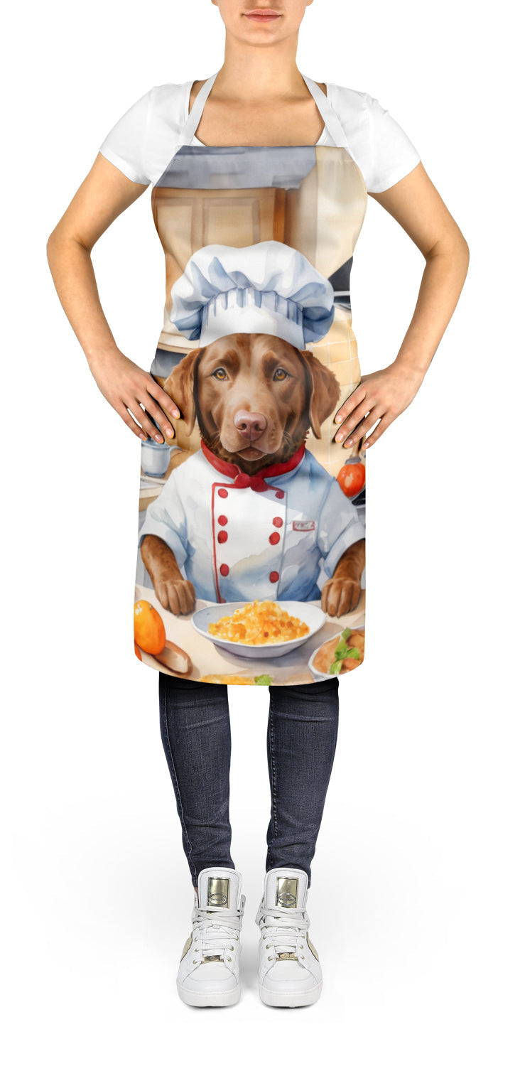 Chesapeake Bay Retriever The Chef Apron – Artist-Designed Kitchen, BBQ & Craft Apron