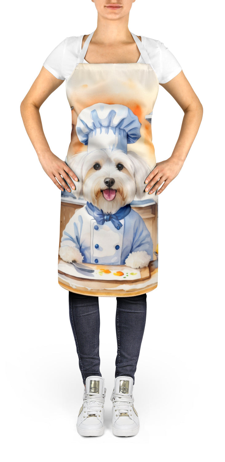 Coton de Tulear The Chef Apron – Artist-Designed Kitchen, BBQ & Craft Apron
